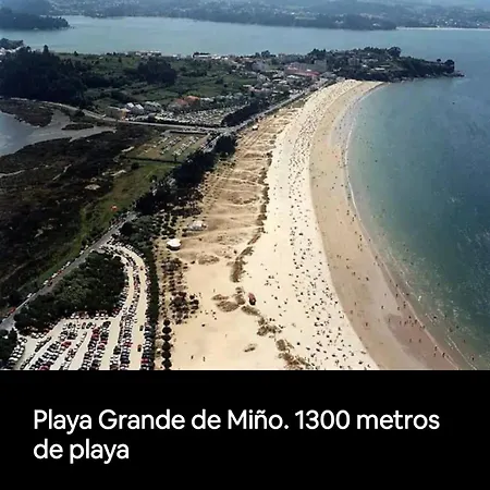 Vacaciones Playa Mino, A Coruna.